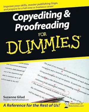 Immagine del venditore per Copyediting & Proofreading for Dummies venduto da WeBuyBooks