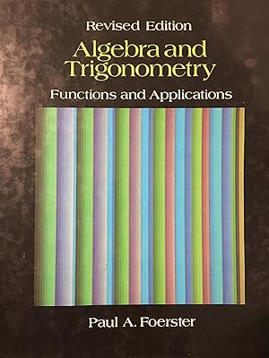 Immagine del venditore per Algebra and Trigonometry: Functions and Applications venduto da Solr Books
