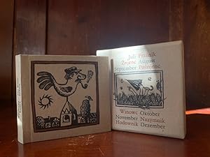 Bild des Verk�ufers f�r Das Wetterb�chlein. Sorbische Bauernregeln. Wjedrowa knizka. Serbske burske kaznje. Ausgew�hlt und �bersetzt von Frido Michalk. zum Verkauf von Antiquariat an der Nikolaikirche