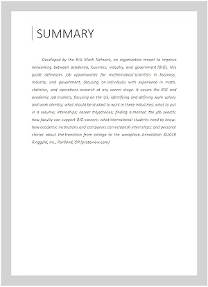 Image du vendeur pour Big Jobs Guide mis en vente par GreatBookPrices