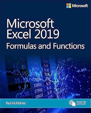 Seller image for Microsoft Excel 2019 Formulas and Functions (Business Skills) for sale by Goodwill of Greater Milwaukee and Chicago
