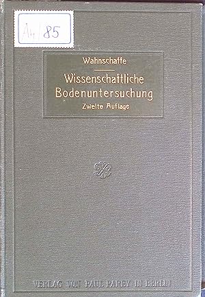 Immagine del venditore per Anleitung zur wissenschaftlichen Bodenuntersuchung venduto da books4less (Versandantiquariat Petra Gros GmbH & Co. KG)