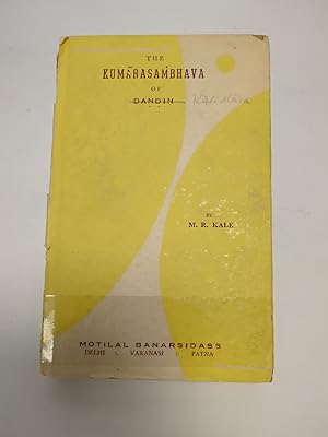 Bild des Verk�ufers f�r Kalidasa's Kumarasambhava. Cantos I - VIII (complete). Edited with the commentary of Malinatha, a literal English translation, Notes and Introduction. zum Verkauf von Antiquariat Bookfarm