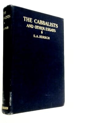 Bild des Verk�ufers f�r The Cabbalists and Other Essays zum Verkauf von World of Rare Books