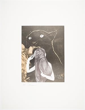 Bild des Verk�ufers f�r [The cat only grinned when it saw Alice. - Offsetdruck]. - zum Verkauf von Antiquariat Tautenhahn