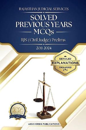 Bild des Verk�ufers f�r Rajasthan Judicial Services Examination : RJS (Civil Judge Cadre) Exam Previous Year Prelims Question Papers with Answer Key zum Verkauf von AHA-BUCH GmbH