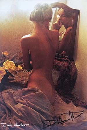 Carte postale photographique signée par David Hamilton