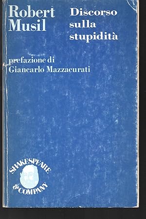 Immagine del venditore per Discorso sulla stupidit Prefazione di Giancarlo Mazzacurati venduto da Libreria Tara