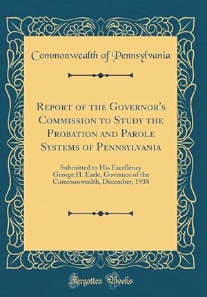 Bild des Verk�ufers f�r REPORT OF THE GOVERNORS COMM T zum Verkauf von moluna