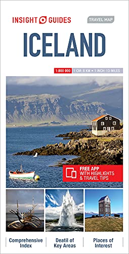 Bild des Verkufers fr Insight Guides Travel Map Iceland (Insight Guides Travel Maps) zum Verkauf von WeBuyBooks