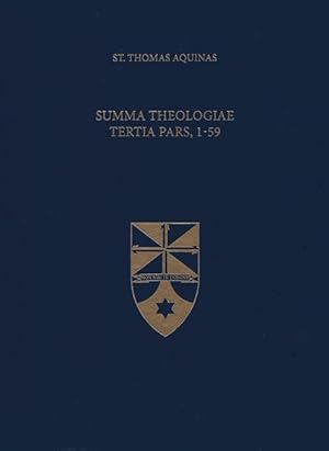 Immagine del venditore per SUMMA THEOLOGIAE TERTIA PARS 1 venduto da moluna
