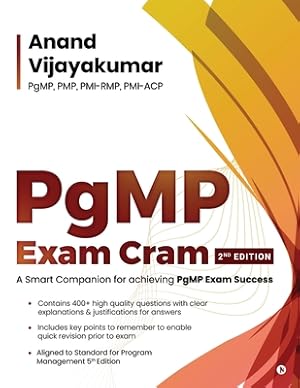 Imagen del vendedor de PgMP Exam Cram: A Smart Companion for achieving PgMP Exam Success (Paperback or Softback) a la venta por BargainBookStores