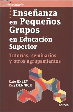 Imagen del vendedor de ENSE�ANZA PEQUE�OS GRUPOS EDUCACION SUPERIOR a la venta por Libros Tobal