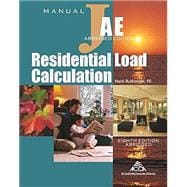Immagine del venditore per Residential Load Calculation Eighth Edition Abridged venduto da eCampus