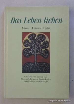 Bild des Verk�ufers f�r Staunen Tr�umen Erleben. Gedichte von Autoren des Steinbach Ensembles Baden-Baden. Redaktion von G�nter Neidinger, Ursula Klee u. Baldur Seifert. (Baden-Baden 1996). Mit Illustrationen von Ilse Plapp. 134 S. Farbiger Or.-Pp. (ISBN 392541858X). zum Verkauf von J�rgen Patzer
