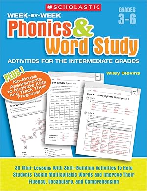 Seller image for Scholastic Week By Week Phonics and Word Study for the Intermediate Grades, Grades 3-6 for sale by Zoom Books East