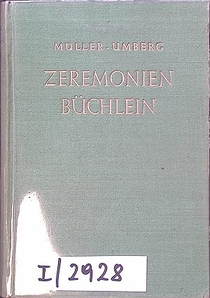 Bild des Verkufers fr Zeremonienbchlein fr Priester und Kandidaten des Priestertums. zum Verkauf von books4less (Versandantiquariat Petra Gros GmbH & Co. KG)
