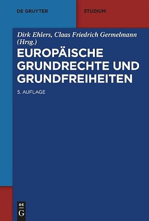 Immagine del venditore per Europ�ische Grundrechte und Grundfreiheiten venduto da buchversandmimpf2000