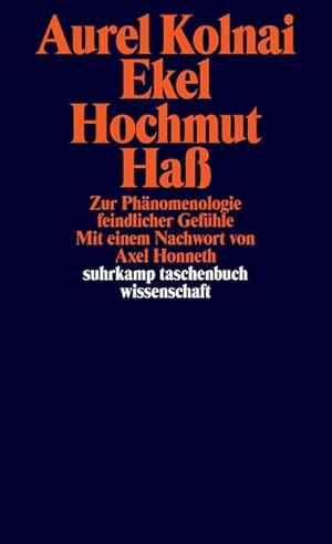 Bild des Verk�ufers f�r Ekel, Hochmut, Ha� zum Verkauf von buchversandmimpf2000