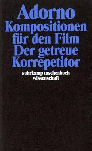 Bild des Verk�ufers f�r Komposition f�r den Film. Der getreue Korrepetitor zum Verkauf von buchversandmimpf2000