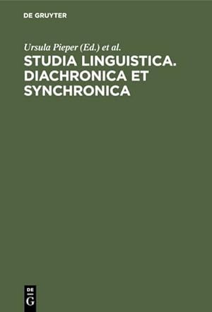 Seller image for Studia Linguistica. Diachronica et Synchronica for sale by buchversandmimpf2000