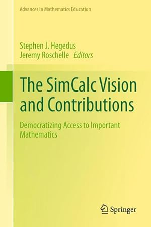 Bild des Verkufers fr The SimCalc Vision and Contributions zum Verkauf von buchversandmimpf2000