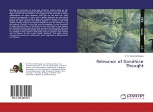 Bild des Verk�ufers f�r Relevance of Gandhian Thought zum Verkauf von buchversandmimpf2000