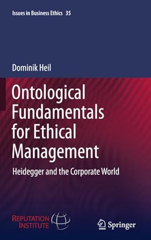 Immagine del venditore per Ontological Fundamentals for Ethical Management venduto da buchversandmimpf2000