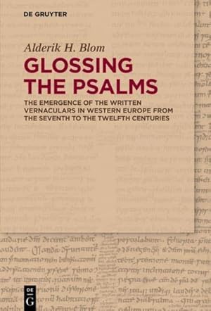 Imagen del vendedor de Glossing the Psalms a la venta por buchversandmimpf2000