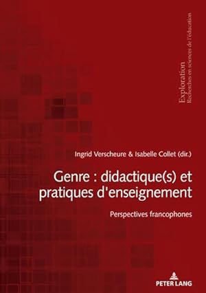 Image du vendeur pour Genre : didactique(s) et pratiques d'enseignement mis en vente par buchversandmimpf2000