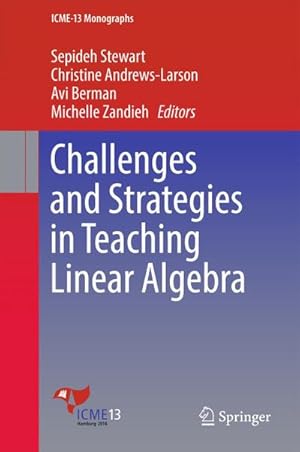 Bild des Verkufers fr Challenges and Strategies in Teaching Linear Algebra zum Verkauf von buchversandmimpf2000