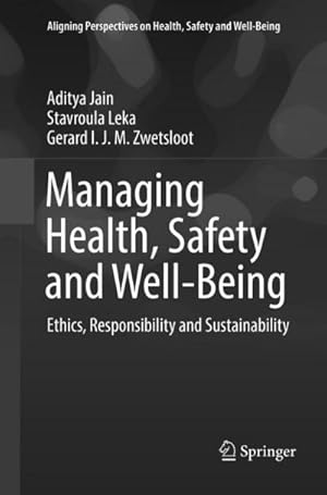 Bild des Verkufers fr Managing Health, Safety and Well-Being zum Verkauf von buchversandmimpf2000