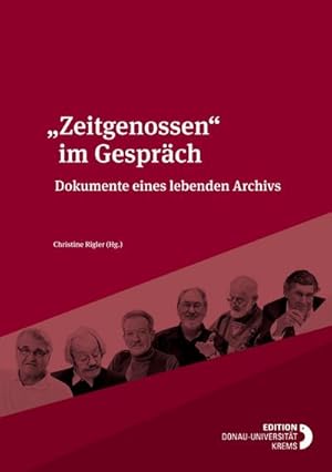 Imagen del vendedor de �Zeitgenossen� im Gespr�ch a la venta por buchversandmimpf2000