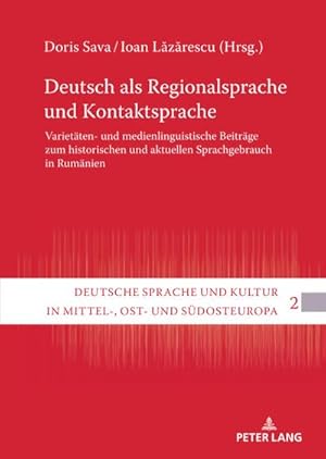 Bild des Verkufers fr Deutsch als Regionalsprache und Kontaktsprache zum Verkauf von buchversandmimpf2000