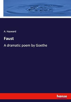 Imagen del vendedor de Faust a la venta por buchversandmimpf2000
