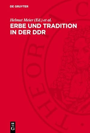 Imagen del vendedor de Erbe und Tradition in der DDR a la venta por buchversandmimpf2000