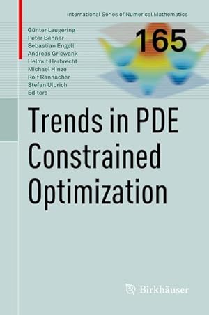 Bild des Verkufers fr Trends in PDE Constrained Optimization zum Verkauf von buchversandmimpf2000
