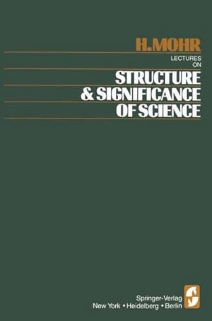 Seller image for Lectures on Structure and Significance of Science for sale by buchversandmimpf2000