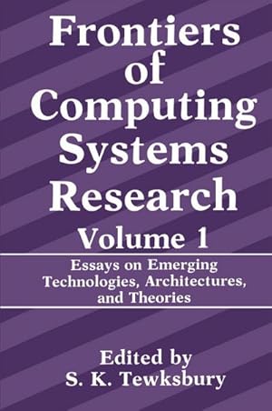 Seller image for Frontiers of Computing Systems Research for sale by buchversandmimpf2000