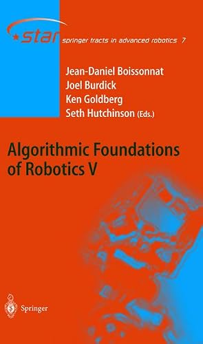 Imagen del vendedor de Algorithmic Foundations of Robotics V a la venta por buchversandmimpf2000