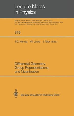 Bild des Verkufers fr Differential Geometry, Group Representations, and Quantization zum Verkauf von buchversandmimpf2000