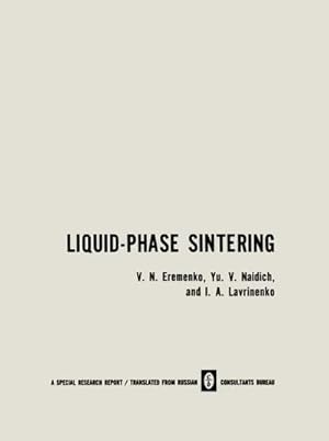 Immagine del venditore per Liquid-Phase Sintering venduto da buchversandmimpf2000