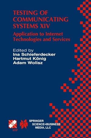 Immagine del venditore per Testing of Communicating Systems XIV venduto da buchversandmimpf2000