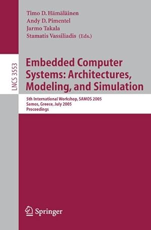 Seller image for Embedded Computer Systems: Architectures, Modeling, and Simulation for sale by buchversandmimpf2000
