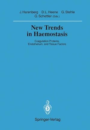 Immagine del venditore per New Trends in Haemostasis venduto da buchversandmimpf2000