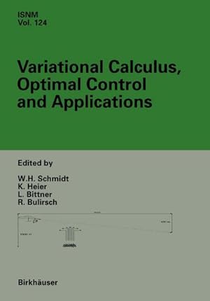 Seller image for Variational Calculus, Optimal Control and Applications for sale by buchversandmimpf2000