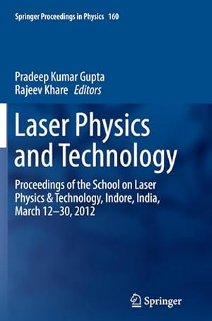 Bild des Verkufers fr Laser Physics and Technology zum Verkauf von buchversandmimpf2000