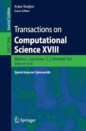 Seller image for Transactions on Computational Science XVIII for sale by buchversandmimpf2000