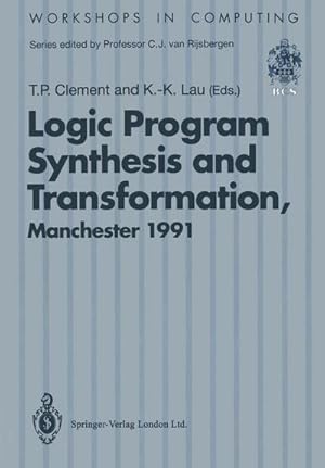 Bild des Verkufers fr Logic Program Synthesis and Transformation zum Verkauf von buchversandmimpf2000