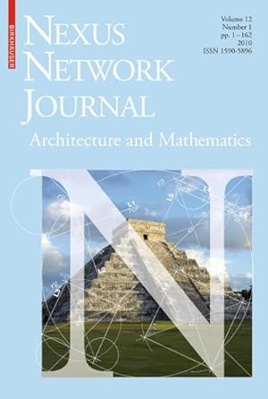 Immagine del venditore per Nexus Network Journal 12,1 venduto da buchversandmimpf2000